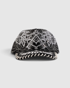 Affliction Silent Steel Snapback Black Potassium Spray