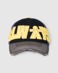 Always Human Logo 5 Panel Purple/Black/Yellow