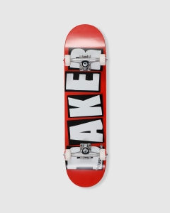 Baker Brand Logo Complete White