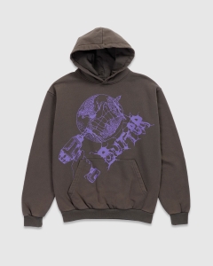 Butter Goods Drill PO Hood Washed Dark Grey