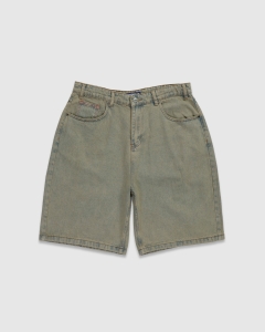 Butter Goods Garage Denim Shorts Sunfade Blue