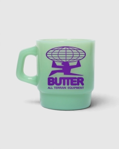 Butter Goods Glass Mug Green