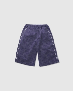 Butter Goods Main Shorts Navy Plaid
