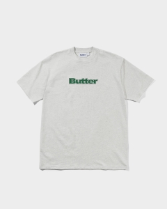 Butter Goods Outline Logo T-Shirt Ash