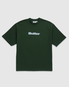 Butter Goods Outline Logo T-Shirt Forest
