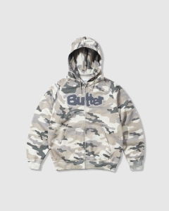 Butter Goods Stretch Zip Hood Snow Camo