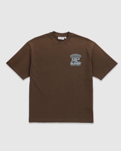 Butter Goods Terrain T-Shirt Brown/Blue