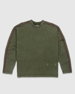 Candice Racer Heavy LS T-Shirt Green