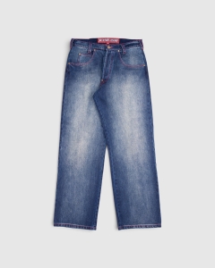 Carpet Aged C-Star Jeans Blue