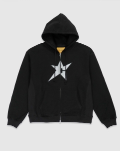 Carpet C-Star Metallic Zip Hood Black