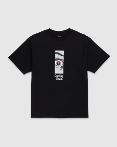Crawling Death Skull Eye T-Shirt Black