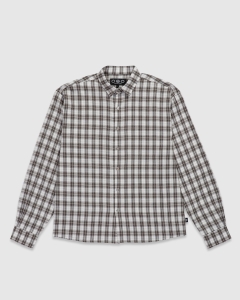 Curb Crawlers Windsor LS Shirt Espresso Plaid