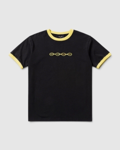 Dime Space Ringer T-Shirt Navy