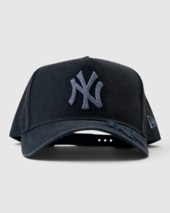 New Era 940AF New York Yankees Star Visor Snapback Black