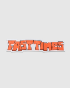 Fast Times Tape Sticker