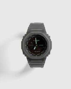 G Shock Duo Smoke Light GA2100K-1A Transparent Black Band