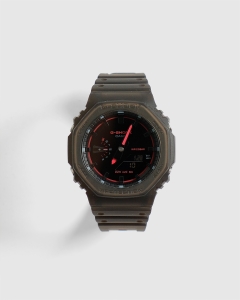 G Shock Duo Smoke Light GA2100K-5A Transparent Brown Band