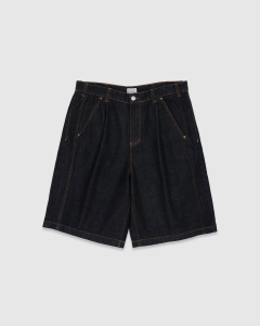 Hoddle Bermuda Short Raw Indigo Denim
