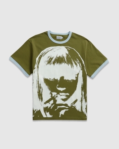 Hoddle Teenage Smoker T-Shirt Green