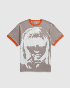Hoddle Teenage Smoker T-Shirt Grey