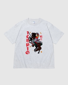 Ichpig Warrior T-Shirt White Marle/Multi