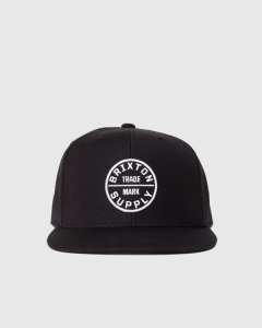 Brixton Oath 3 Snapback Black