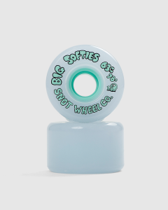 Snot Wheels Big Softies 78a Wheels Natural/Teal