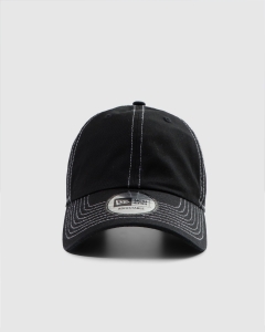 New Era Casual Classic Branded Contrast Collection Strapback Black/White