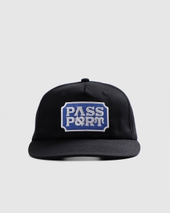 Passport Yearbook Logo Workers Snapback Black