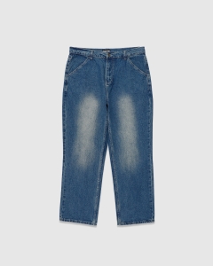 Passport Workers Club Jean Faded Wash Dark Indigo