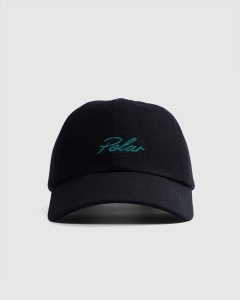 Polar Sai Varsity Logo Strapback Black/Emerald