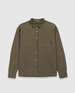 Fast Times Marlow LS Shirt Olive Pigment