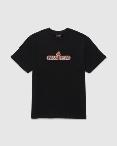 Passport Gardenia T-Shirt Black