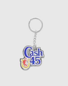 Cash Only Colt Key Chain Silver