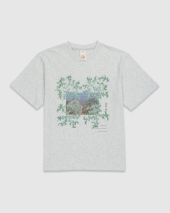 Smile and Wave Jade Huashan T-Shirt Ash