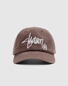 S Double Shawn Script Strapback Dark Chocolate