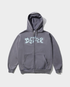 Butter Goods Eruption Zip Hood Denim