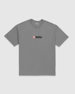 S Double S Cube Mid Block T-Shirt Stone