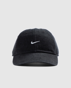 Nike Club Denim Swoosh Strapback Black/White