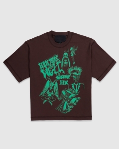 Jungles Hope Youre Well T-Shirt Brown