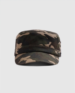 Curb Crawlers Cadet Strapback Washed Camo