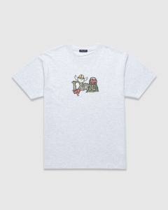 Dime Classic Fuzzy T-Shirt Ash
