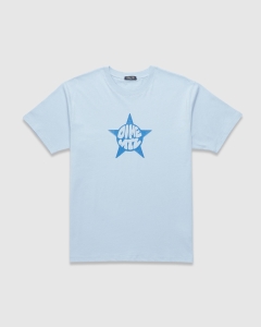 Dime Star T-Shirt Blue Fog