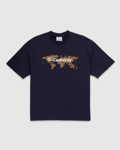 Cash Only Business T-Shirt Navy