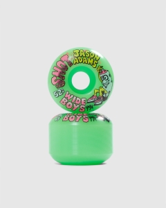 Snot Wheels Jason Adams Wide Boys 99A Wheels Neon Green