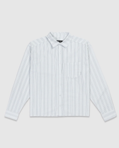 Fast Times Lane LS Shirt White