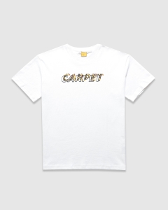 Carpet Misprint Cheetah T-Shirt White