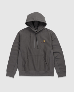 Carhartt WIP Hooded American Script Sweat Porphyry