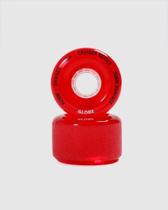 Globe Bruiser 83A Wheels Clear Red