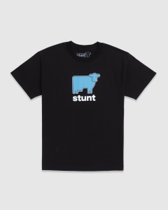 Stunt Big Blue Cow T-Shirt Black